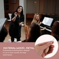 thumbnail image 3 of WEUVEB Beige Wooden Orchestra Conductor Baton with Comfortable Grip for Music Conducting and Versatile Use, 3 of 8