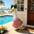 thumbnail image 5 of AuroraX 23 Inch Porch Goose Outfits Porch Goose Clothes Set for Porch Goose Statue Garden Summer Large All Holiday Porch Goose Clothes Set Outdoor Backyard Patio Accessories, 5 of 9