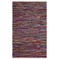 thumbnail image 2 of Safavieh Rag Rug Collection RAR128G Handmade Boho Stripe Cotton Area Rug, 9' x 12', Multi, 2 of 3
