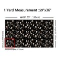 thumbnail image 3 of jejeloiu Zoo Animal Otter Fabric by the Yard 3 Yards,Ocran Fish Goldfish Sewing Fabric,Black Brown Fabric for Sewing For Girls Boys,Luxury Bedroom Decor, 3 of 6