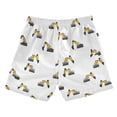 thumbnail image 2 of Cartoon Excavator Pattern Swim Trunks Quick Dry Beach Pool Board Shorts Lightweight Stylish Print Sizes 2T to XL, 2 of 8