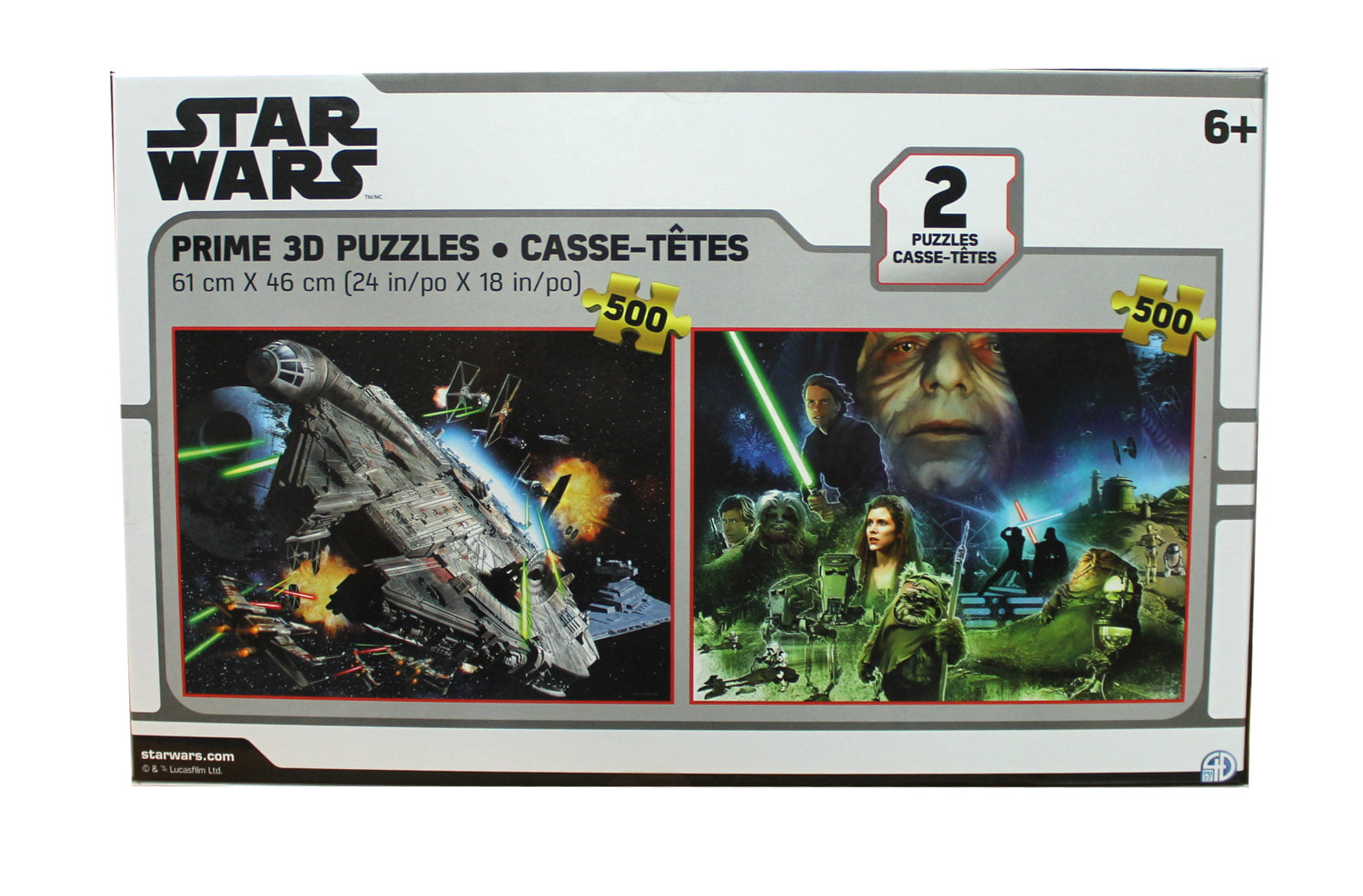 Star Wars Prime 3D Puzzles 2 Pack 