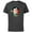 Charcoal, variant on The Little Mermaid King Triton & Ariel Father’s Day - Short Sleeve Cotton T-Shirt for Adults - Customized-Black