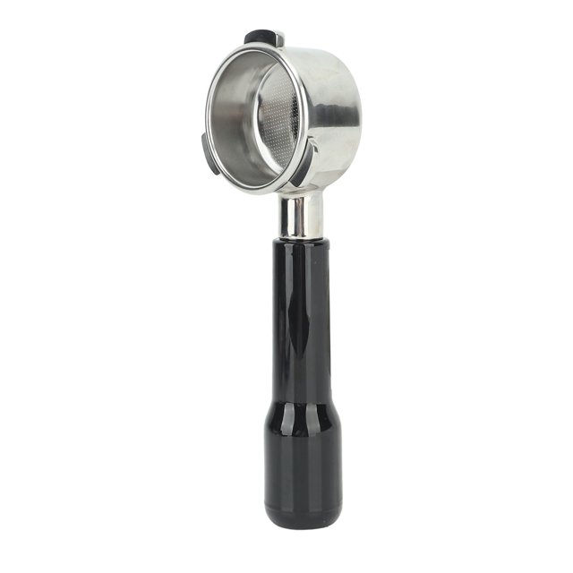 Portafiltro sin fondo Ticfox de acero inoxidable 54 mm Para Breville 8 tipo C2 Plástico negro
