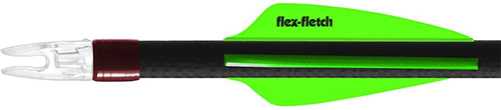 Flex Fletch FFP Vanes 2.5" 39 Pack Red 