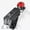 Black-Digital display+taillights, variant on Smiling Shark 100LM LED Bike Headlight, XPG White Light TYPE-C Rechargeable Bicycle Light with 1500mAh Battery, 3W Waterproof Cycling Front Lamp for Road Mountain Bike