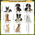 thumbnail image 2 of 8Pcs Dog Yard Sign with 16 Stakes Cute Dog Party Lawn Decorations Animal Theme Party Waterproof Sign Yard Outdoor Lawn Decorative Sign for Garden Lawn Birthday Decoration Colorful, 2 of 9