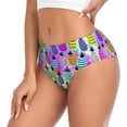 thumbnail image 2 of Fotbe Graffiti Pineapples Calzones Estampados para Mujer – Ropa Interior de Algodón, Cómoda, Suave y Elástica-XX-Large, 2 of 6