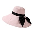 thumbnail image 4 of CHENge Women's Organza Cloche Bowler Hat Derby Fascinator for Tea Party Bridal Wedding Hats Summer Sun Cap, 4 of 4