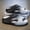 Black And White, variant on Trendy Brand Printed Men'S Slide Sandals, Summer EVA Thick Sole Soft Non-Slip Slides, Trendy Outdoor One-Band Slippers