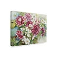 thumbnail image 2 of Trademark Fine Art 'Burgundy Dahlias And Cosmos' Canvas Art by Joanne Porter, 2 of 3