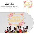 thumbnail image 2 of Birthday Cake Acrylic Topper Happy Birthday Cake Sign Birthday Party Cake Decor, 2 of 4