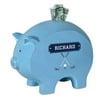 My Bambino Asymmetrical Pig Piggy Banks & Money Jars White/Blue