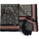 thumbnail image 5 of Conjunto de 3 piezas de bufanda de punto de invierno, gorro de lana cálido, bufanda y guantes cálidos, 5 of 6