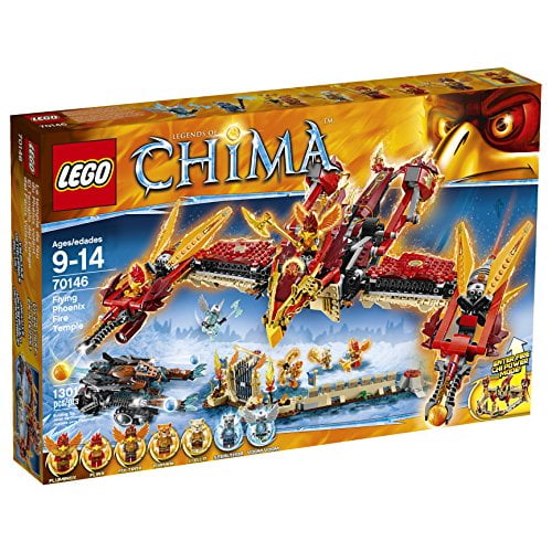 LEGO Chima 70146 Jouet de Construction de Temple de Feu de Phénix Volant