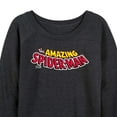 thumbnail image 3 of Marvel Spider-Man - Editorial Logo - Ladies French Terry Pullover Long Sleeve Shirt, 3 of 5