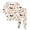 ZF Beige, variant on oqasdz Boys Pajamas Halloween Long Sleeve Cartoon Pumpkin Print Top and Pajama Pants Pjs Set for Kids Festival Themed Party Homewear Relaxed Fit Clothing Set,Orange,Size -