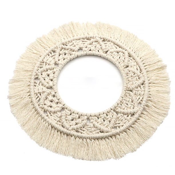 Tapiz colgante cuerda colgante de pared artesanía para el hogar Bohemio Boho decoración del hogar nórdico presente dormitorios dormitorios apartamentos Z150D Scienceny HA009158-04
