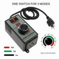 thumbnail image 4 of AC Motor Speed Controller Variable Fan for Overload Protection US Plug pwm25, 4 of 6
