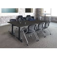 thumbnail image 2 of Cain 84" x 24" Training Table- Ash Grey, 2 of 5