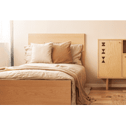Sleepgram 100% Pure Organic Bamboo Bed Sheet Set 4 Pieces (Twin XL, Grey)