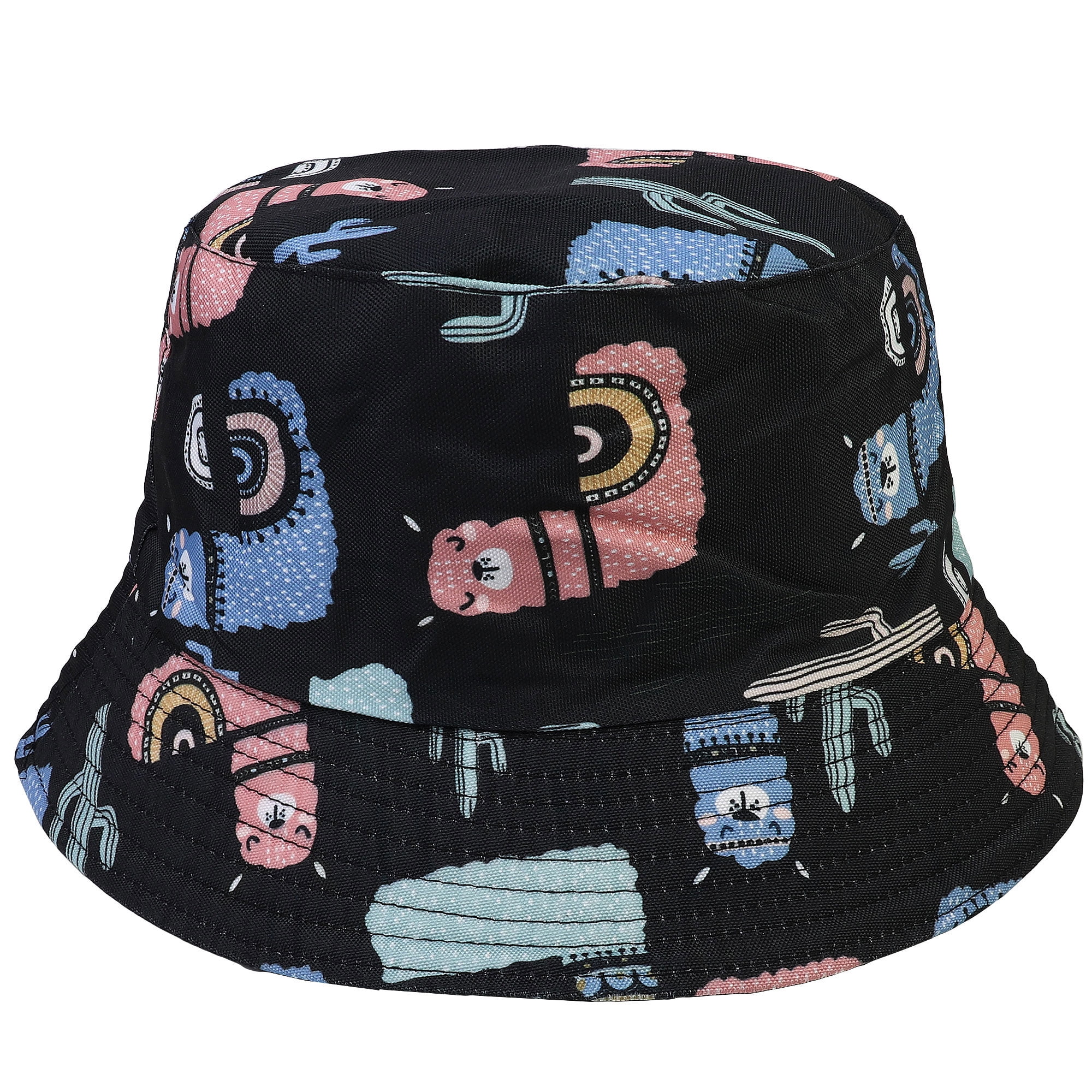 Reversible Bucket Hat For Men Women Summer Travel Beach  display picture 1