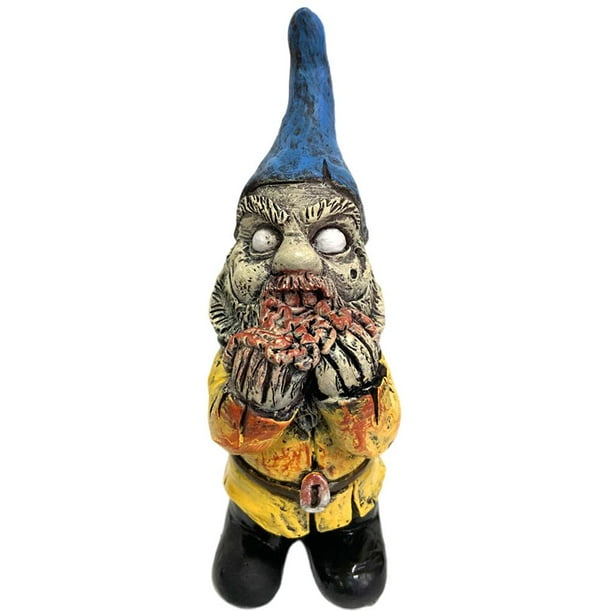 Estatua De Jardín, Estatuilla De Duende De Resina De Terror, Adorno Para El Hogar, Patio, Césped, Decoración De Halloween seitruly HA036186-00