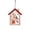 A, variant on Hwkond Christmas Outdoor Decorations Christmas Decorations Christmas Tree Old Man Snowman Deer Wooden Skeleton House Hanging Wooden Printed Christmas Tree Hangings