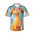 thumbnail image 1 of Fotbe Happy Goat In Meadow Camisa Hawaiana para Hombre Unisex – Camisa Casual de Verano con Botones de Manga Corta de Algodón y Lino,XX-Large, 1 of 7