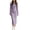 Purple, variant on Levmjia Womens Solid Color Hooded Midi Dress Drawstring Long Sleeve Slim Bodycon Hoodie Dress Stretchy Casual Outfit Daily Autumn Winter Leisure