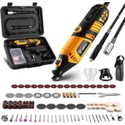 Restored Rotary Tool Kit DEKOPRO Power Hand Rotary Tools Mini for Wood/Metal, Electric Grinder Drill Machine Set with Flex Shaft for Carving, Cutting, Sanding, Grinding, Polishing, Engraving