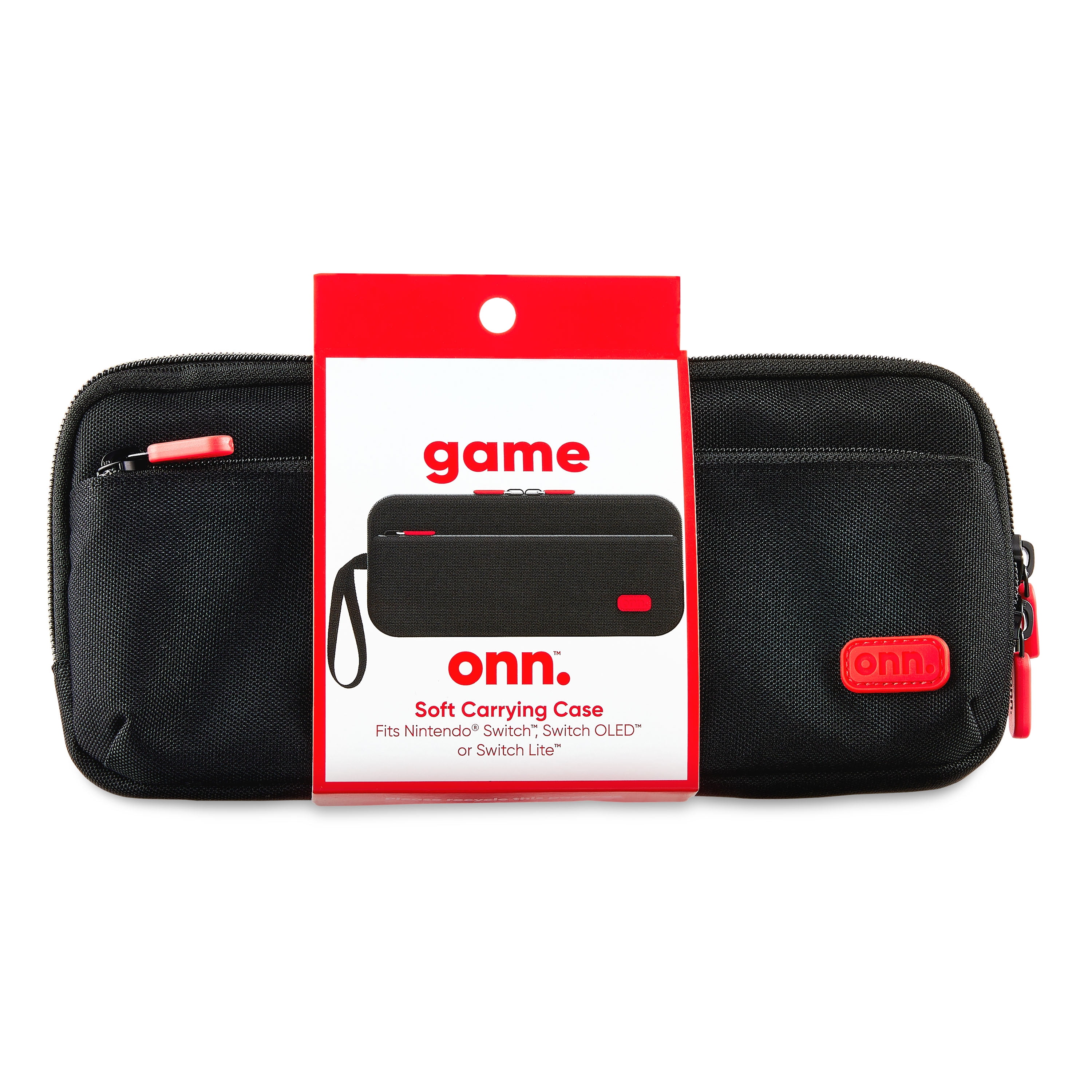 onn. Soft Carrying Case for Nintendo Switch Switch OLED Switch Lite