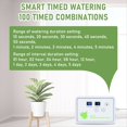 thumbnail image 3 of Automatic Watering System Timeable Plant Waterer Built-in Self-Priming Pump Smart Timed Watering Timer 2m 16 Potted (US),1 * Automatic Watering System Kit, 3 of 6