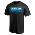 thumbnail image 2 of Men's Black Carolina Panthers Gain Ground T-Shirt, 2 of 3