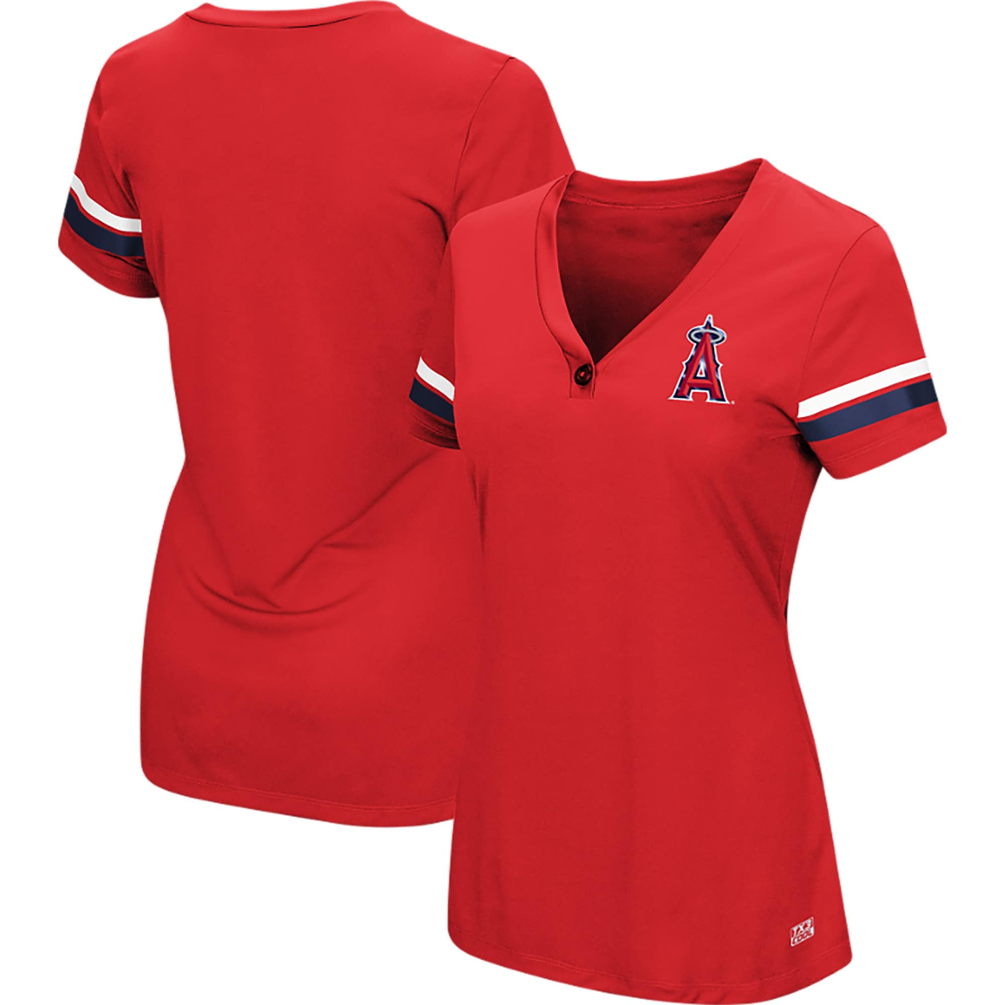 Women's Majestic Red Los Angeles Angels 