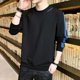 thumbnail image 3 of Camiseta de cuello redondo para hombre, ropa de calle emo, sudaderas sociales originales, jersey informal, camiseta de manga larga, nueva camiseta de invierno para hombre, 3 of 5