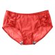 thumbnail image 4 of Gibobby Calzones para mujer sexy Calzoncillos de levantamiento de cadera transpirables de encaje de cintura alta sólidos sexy para mujer Pantalones(Rojo,Talla única), 4 of 5