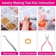 thumbnail image 3 of Earring Making Kit,2343pcs Earring Making Supplies with Earring Hooks, Jump Ring, 3 of 8