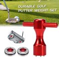 thumbnail image 4 of Juego de pesas y llave para putters Titleist (2 pesas de 30g + 1 llave roja) - Compatible con Scotty Cameron, material de aleación de aluminio y acero de tungsteno, fácil de usar y transportar., 4 of 7