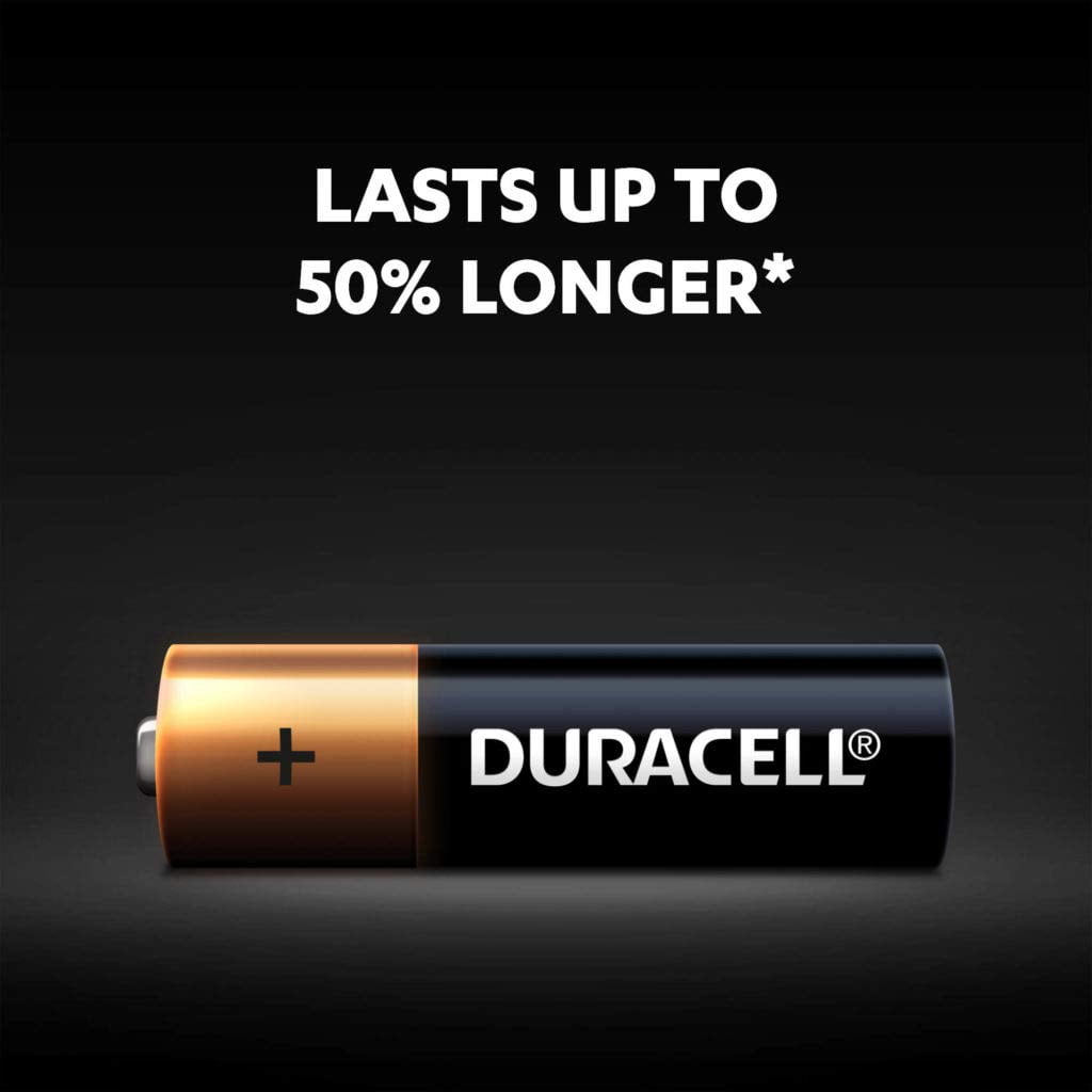 Duracell - CopperTop AA Alkaline Batteries - long lasting, all-purpose Double A battery for household and business - 24 Count