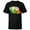 Black, variant on Avengers Vision Solar Gem Rainbow Comic Retro - Short Sleeve T-Shirt for Kids - Customized-Navy