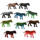 thumbnail image 2 of de 10 Uds. De figuras de animales de de plástico, juguete ideal para relleno de huevos de Pascua perfke Juguete de zoológico, 2 of 9