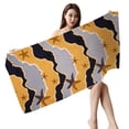 thumbnail image 3 of Kezqiaxn Fashion Printed Luxurious Beach Towel Oversized Sand Towels Cool Beach Towel Quick Dry Highly Absorbent Beach Towels For Swim Surf Bath Pool Travel Gym Shower Towels Extra Large Bath Towels, 3 of 4
