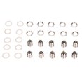 thumbnail image 2 of 3 Pin XLR Male Jack Socket Connector, Heavy Duty XLR Cable Male Socket Base D Series Size Flexible  For Mic, 2 of 8