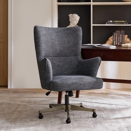 modern wingback office chair with product