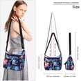 thumbnail image 3 of HAWEE Crossbody Bag for Women - Multi-pocket Shoulder Bag Lightweight Messenger Bag Casual printed Purse Handbag Travel Bag, 3 of 8