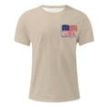 thumbnail image 6 of Taqqpue 4th Of July Merica Abe Boys Men Women American Flag Short Sleeve Memorial Day T-Shirt M-4XL, 6 of 6