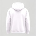 thumbnail image 5 of Men's Gym Workout Active Long Sleeve Pullover Lightweight Hoodie Casual Hooded Sweatshirts White 3XL, 5 of 8