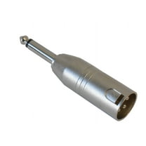 Audio2000'S ACC3134 XLR Male to TS (1/4 inch) Male Balanced Adapter