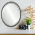 thumbnail image 3 of Miroir Encadré Toronto - Feuille d'Argent avec Antique Noir, 3 of 6